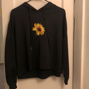 NWT ZAFUL SUNFLOWER HOODIE
